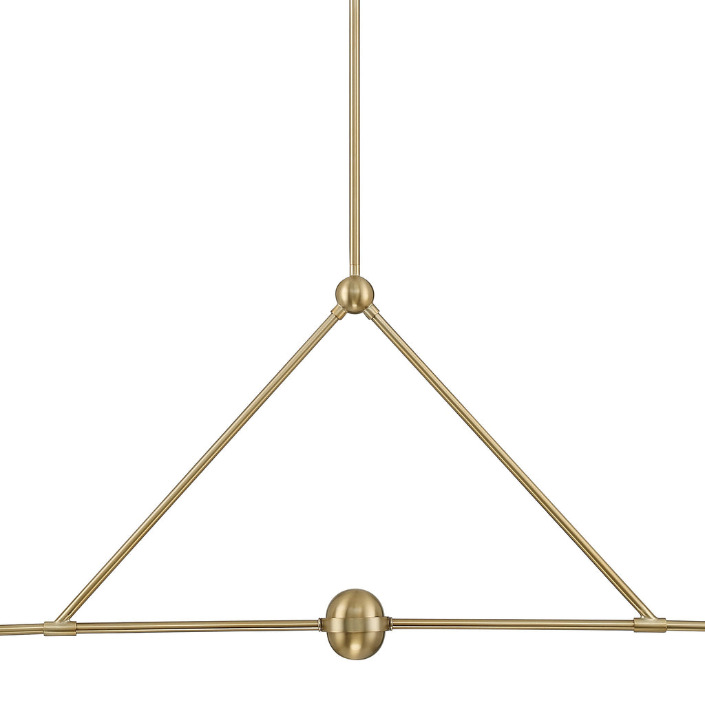 Crystorama Crystorama Xavier 4 Light Vibrant Gold Chandelier