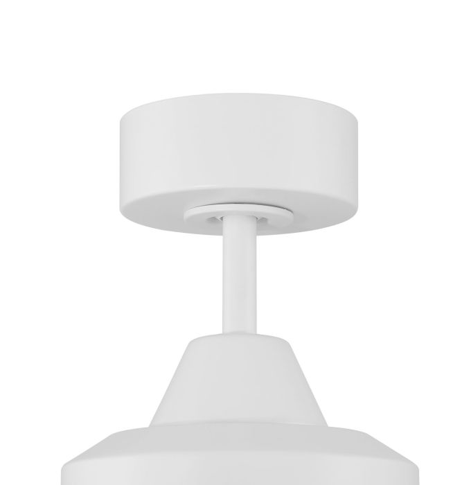 ##Antique Hardware## 60" Champion Indoor/Outdoor (Damp) in Matte White w/ Matte White Blades
