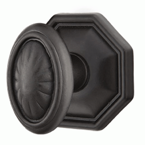 Solid Brass Lost Wax Parma Door Knob Set With Octagon Rosette (Several Finish Options) EMTEK