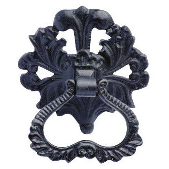 3 Inch Victorian Leaves Drop Ring Pull