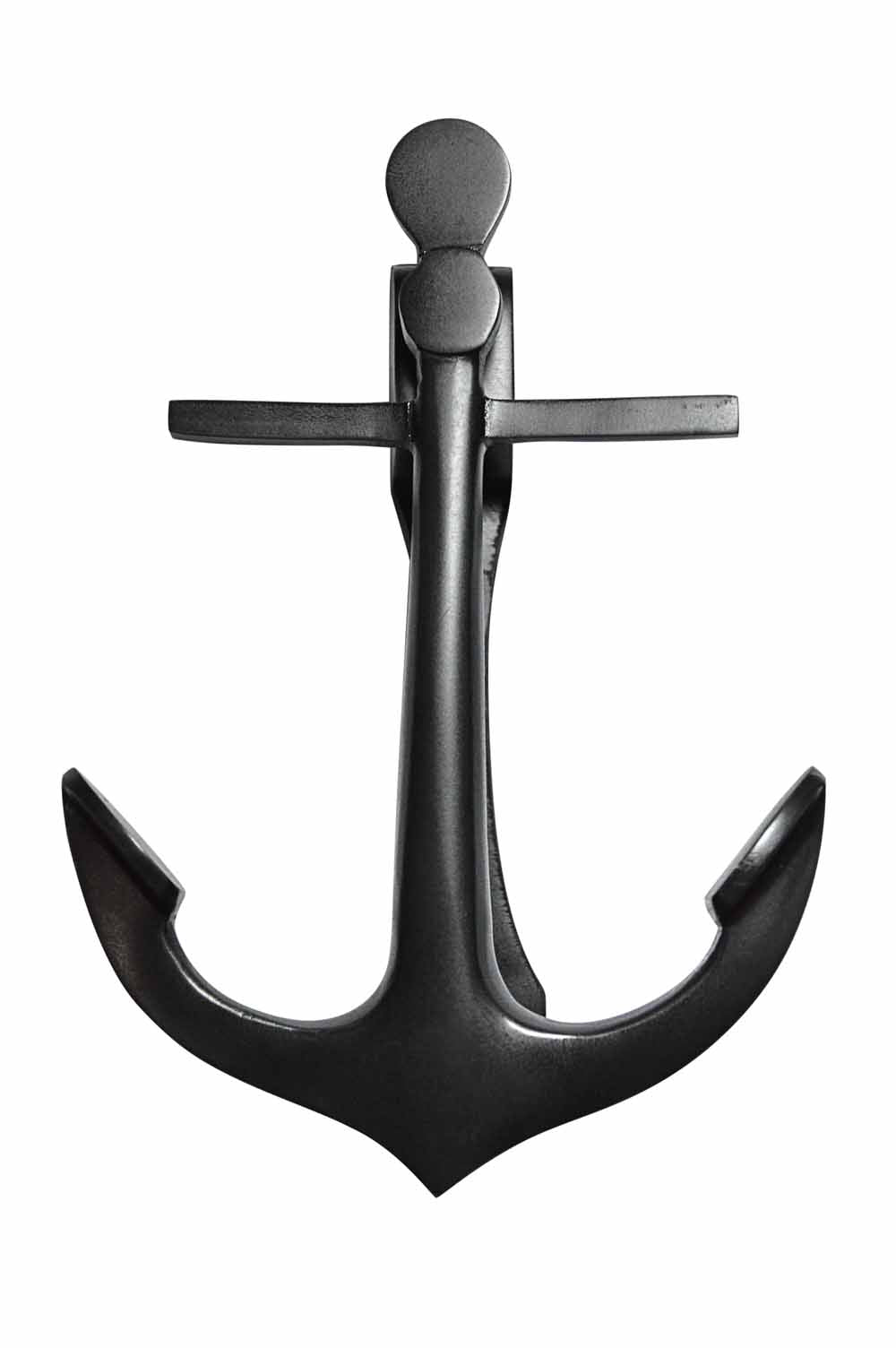 COPPER MOUNTAIN HARDWARE 5 3/4" Solid Brass Nautical Anchor Door Knocker in Several Finishes