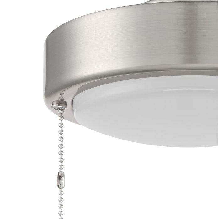 ##Antique Hardware## 1 Light Universal LED Disk Light Kit in Brushed Polished Nickel