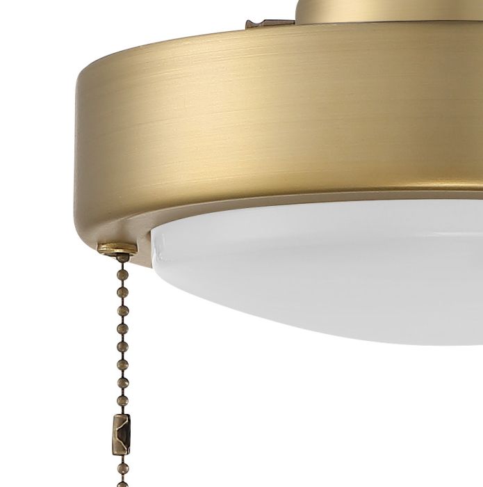 ##Antique Hardware## 1 Light Universal LED Disk Light Kit in Satin Brass