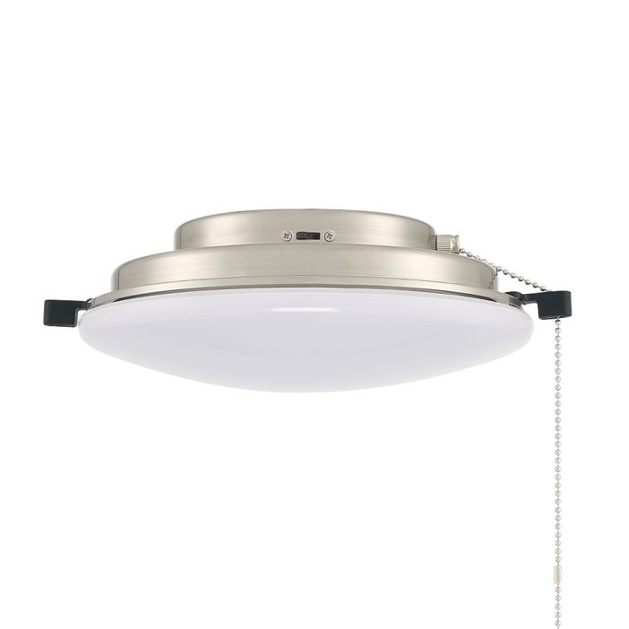 ##Antique Hardware## 1 Light Universal LED Light Kit in Brushed Polished Nickel