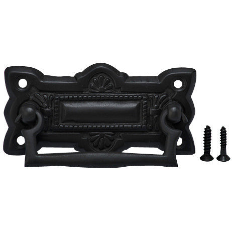 3 3/4 Inch (3 Inch c-c) Art Deco Solid Brass Drawer Pull