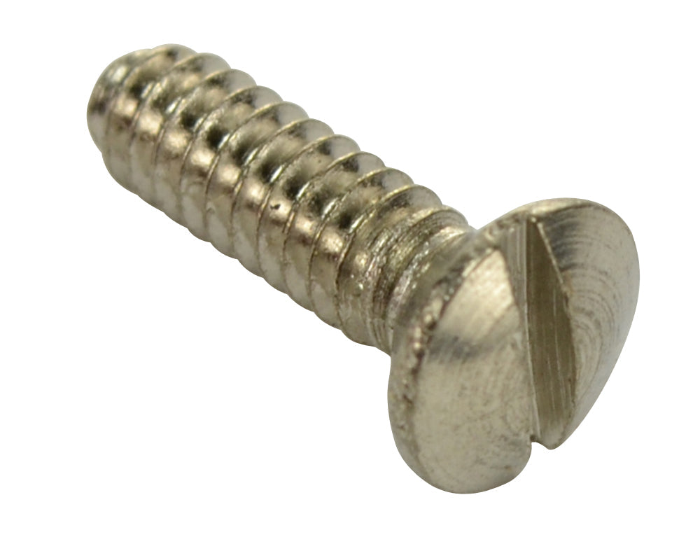 Single 1/2 Inch Solid Brass Wall Switch Plate Screw COPPER MOUNTAIN HARDWARE