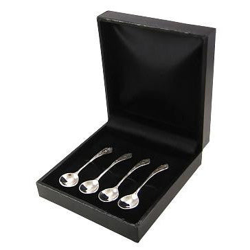 Set of 4 Sterling Silver Ornate Style (Boxed) COPPER MOUNTAIN HARDWARE