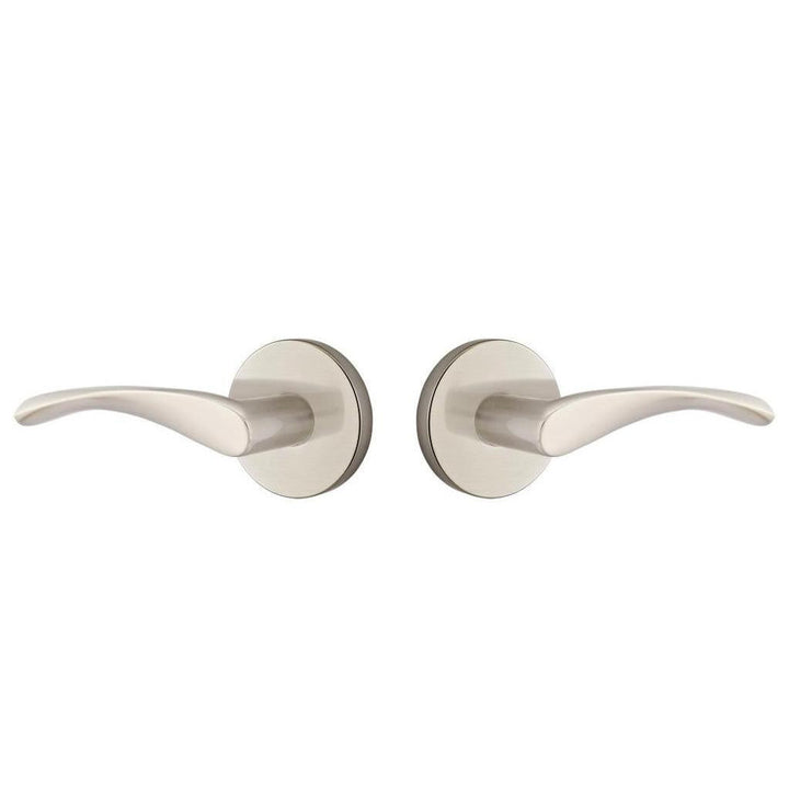EMTEK Emtek Solid Brass Triton Lever With Disk Rosette (Several Finishes)
