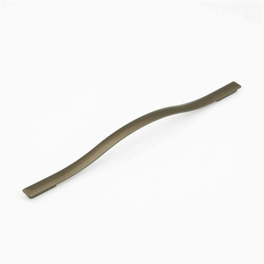 13 3/8 Inch (11 3/8 Inch c-c) Skyevale Cabinet Pull (Milano Bronze Finish) SCHAUB