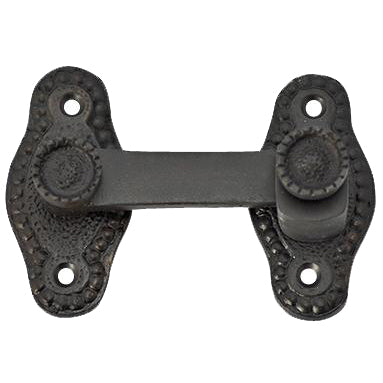 3 Inch Solid Brass Victorian Style Cabinet Latch (Black Bronze Finish) COPPER MOUNTAIN HARDWARE